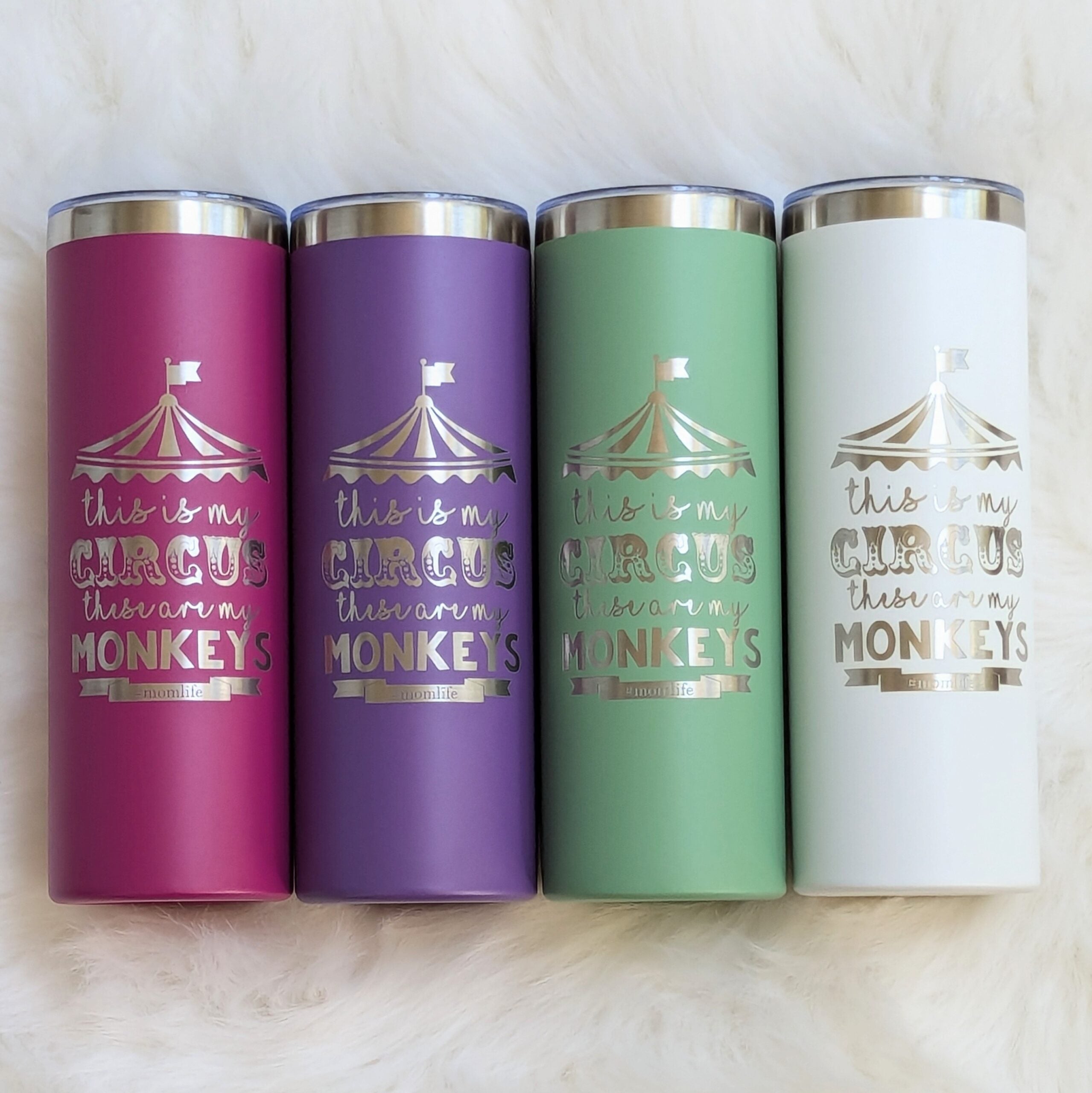 Circus Monkeys Tumbler